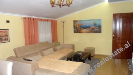 Attic apartment for rent in Muhamet Gjollesha Street in Tirana, Albania