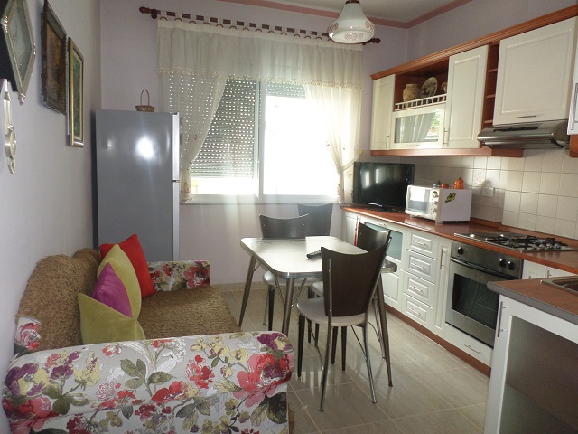 Two bedroom apartment for rent near Myslym Shyri street in Tirana, Albania (TRR-419-45T)