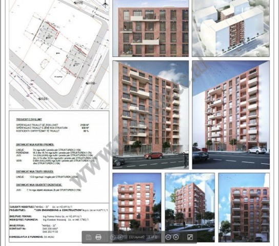 Two bedroom apartments for sale in Sokrat Miho Street in Tirana, Albania