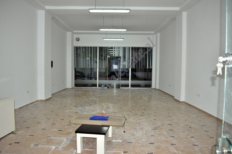 Store space for rent in Don Bosko area in Tirana, Albania.