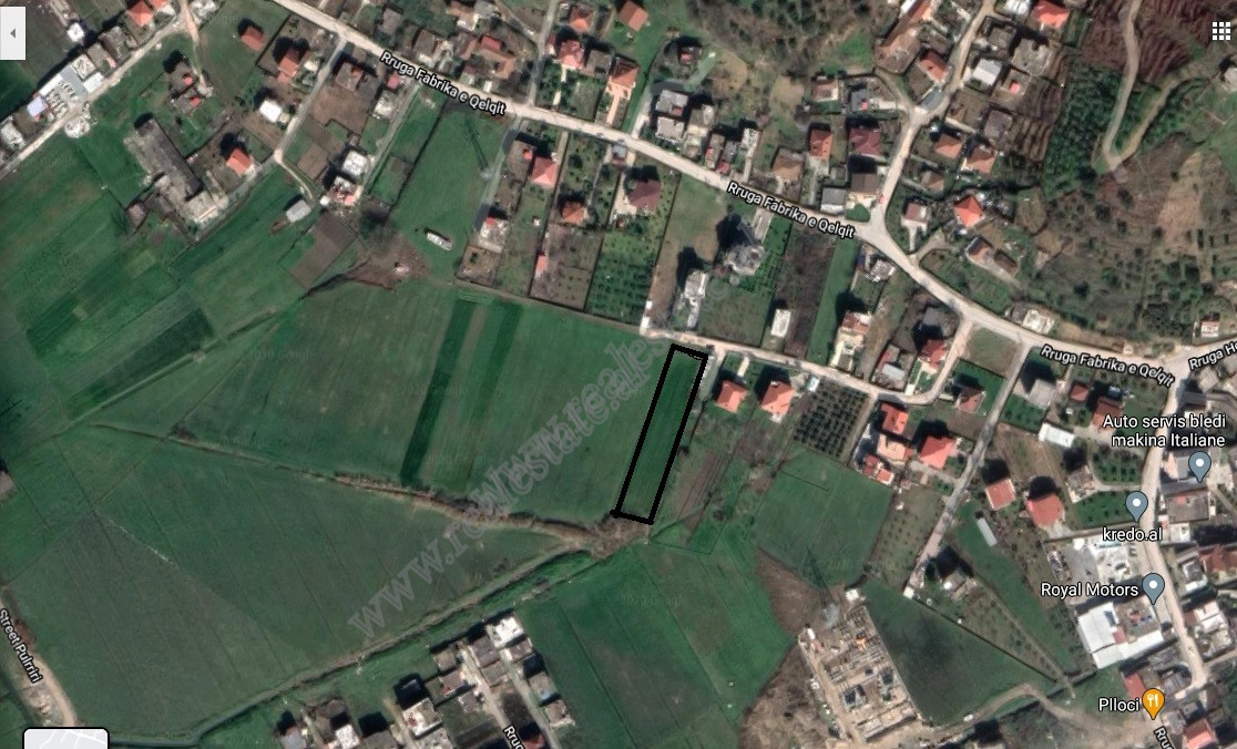 Land for sale in Yzberisht area in Tirana, Albania