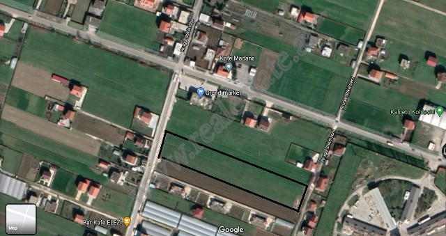 Land for sale near Rinas street in Domje, Tirana, Albania