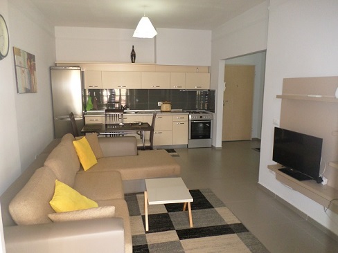 Apartament 1+1 me qera prane rruges Myslym Shyri ne Tirane