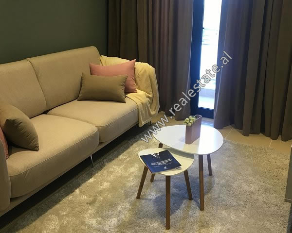 Apartament modern 1+1 me qera ne fillim te rruges se Kavajes ne Tirane (TRR-419-21T)