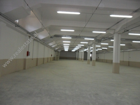 Warehouse for rent in Tirana-Rinas Road.It is situated on the side of the national road, easy access