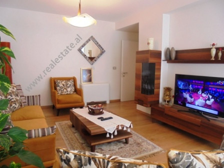 Modern apartment for rent at Nobis Center in Tirana.
Positioned on the 6th floor of a new compound 