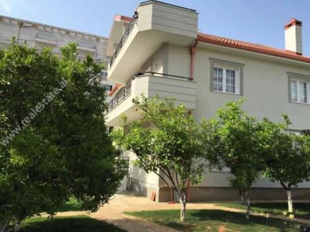 Modern villa for rent near Eshref Frasheri Street in Tirana.
It is located in a quiet neighborhood,