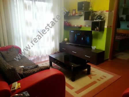 Apartment for rent in Abdyl Frasheri Street in Tirana. It is situated on the 2-nd floor in an old bu
