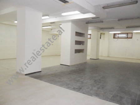 Store for rent near Xhorxhi Martini Street in Tirana.
It is located on the basement of a new buildi