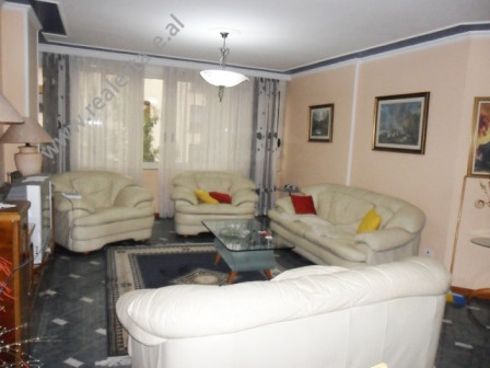 Apartment for rent in Faik Konica Street in Tirana.
It is situated on the 5-th floor in a new build