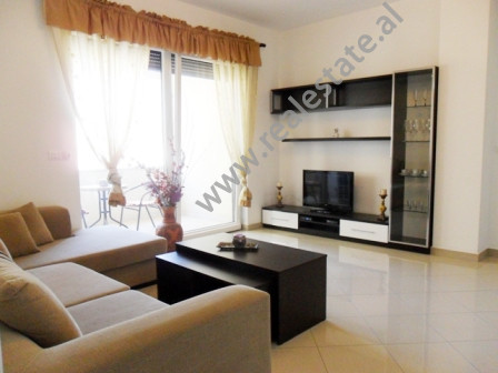 Apartment for rent in Bogdaneve Street in Tirana.
It is situated on the 5-th floor in a new buildin