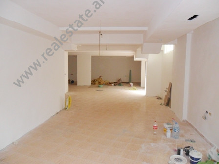 Store for rent in Adbulla Keta Street in Tirana. It is located on the basement in a new building, on