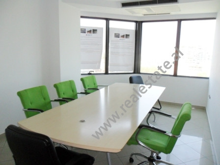 Office for rent in Deshmoret e Kombit Boulevard in Tirana.

It is situated in a business center on
