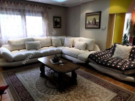 Duplex apartment for rent close to Myslym Shyri street in Tirana.
The apartment is situated on the 