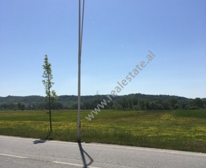 Land for sale in Tirana-Rinas highway near Nene Tereza Airport.
The land has a surface of &nbsp;11.