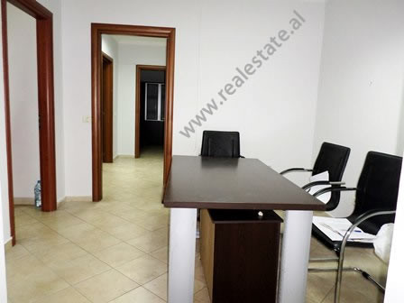 Office for rent in Blloku area in Tirana.
It is situated on the 5-th floor of a new building that o