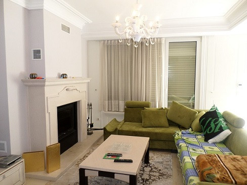 Duplex apartment for rent in Kodra e Diellit residence in Tirana.
The apartment is located on the f