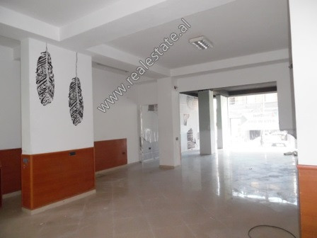 Duplex store for rent in Mihal Duri Street in Tirana.
It is located on the first floor and the unde