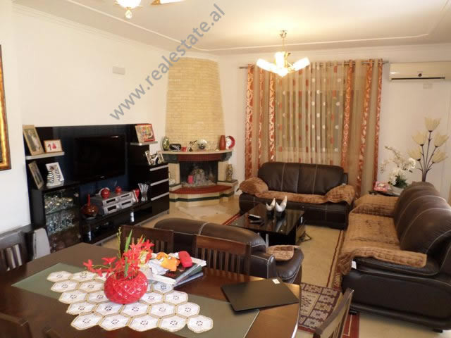 Two bedroom apartment for rent in Ahmet Duhanxhiu street in Tirana, Albania.
It is located on the t