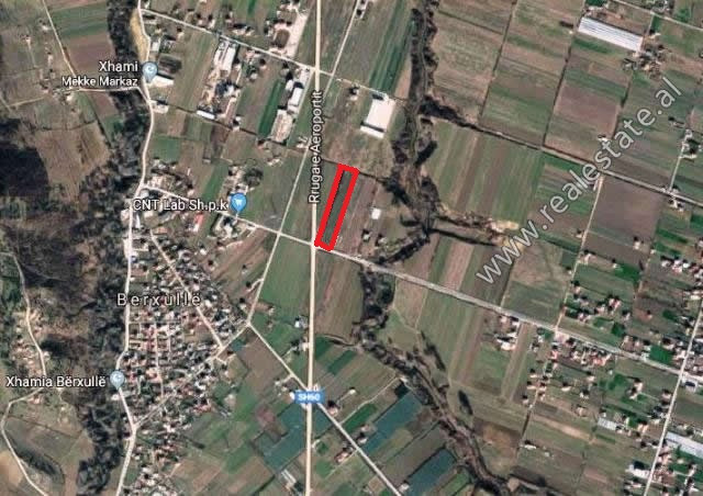 Land for sale near Airport Street in Tirana.
It is located near the main road, with direct access t