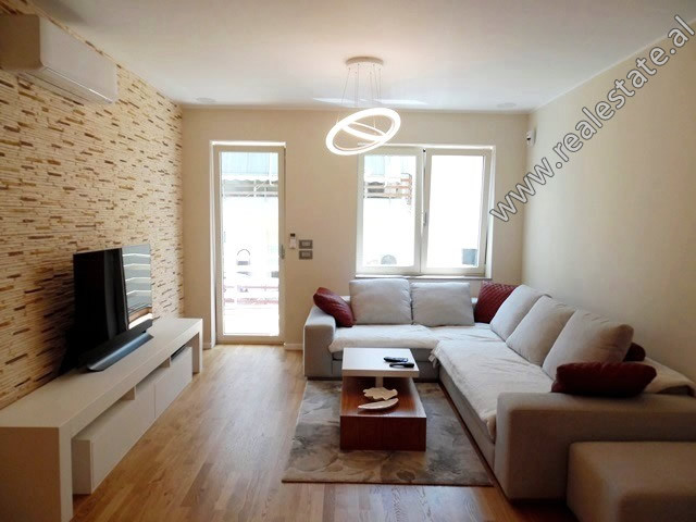 Two bedroom apartment for rent in Eduard Mano Street in Tirana.

It is located on the 3rd floor of