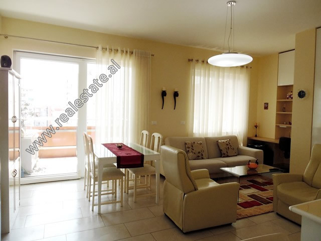 Apartment for rent close to Bogdaneve Street in Tirana.

It is situated on the 7th floor in a new 