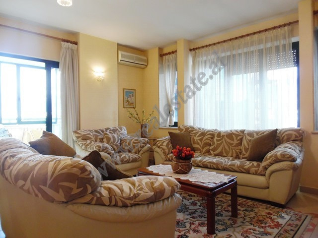 Two bedroom apartment for rent in Donika Kastrioti Street in Tirana.

It is situated on the 7th fl