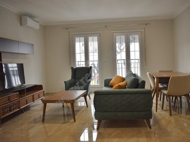 One bedroom apartment for rent close to 5 Maj street in Tirana.
It is situated on the 6th floor of 