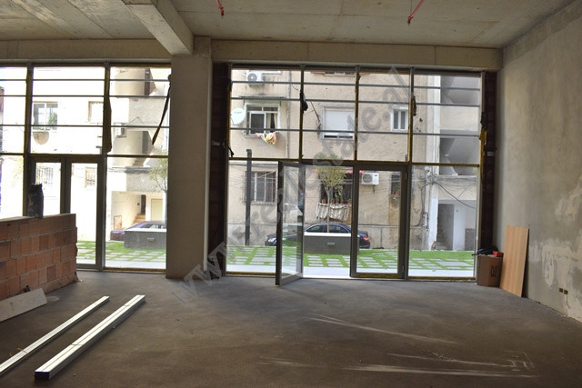 Store space for rent in Janos Hunyadi street in Tirana, Albania.
It is located on the ground floor 