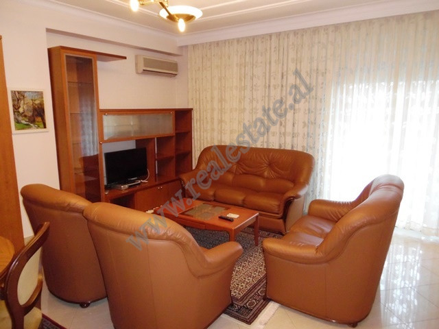 Two bedroom apartment for rent in Ismail Qemali street in Tirana, Albania.
It is located on the fou