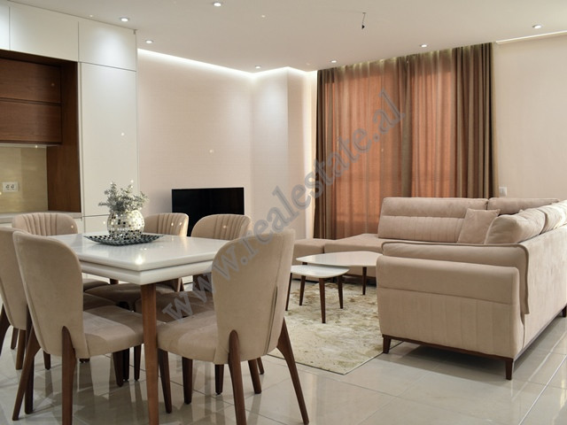 Two bedroom apartment for rent near Dritan Hoxha Street in Tirana.
It&rsquo;s situated on the eight