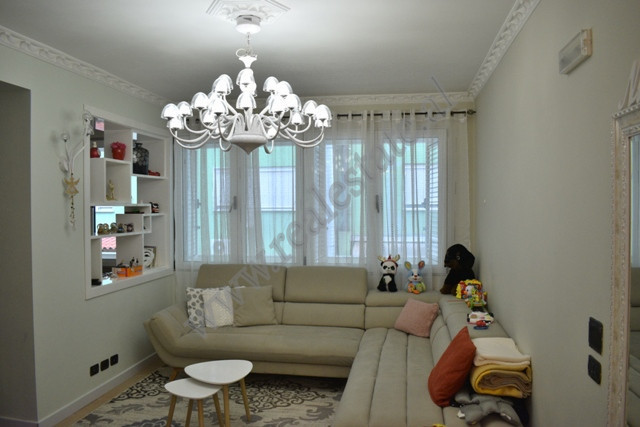 Two bedroom apartment for sale in Blloku area in Tirana, Albania.
It is situated on the third and f