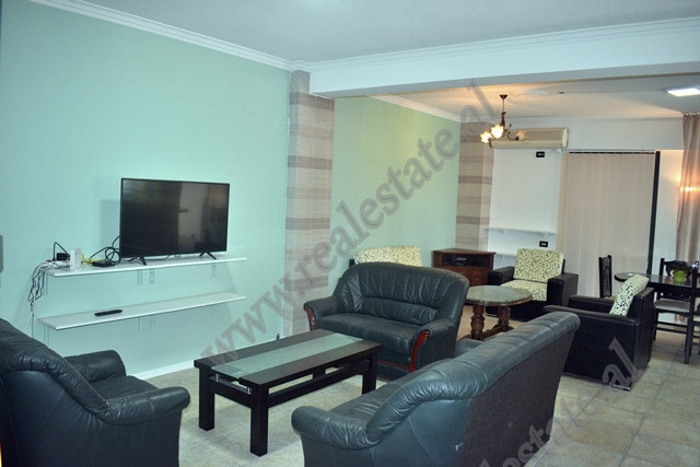 Apartment for rent near the Grand Park in Tirana.
Situated on the 12th floor of a new building with