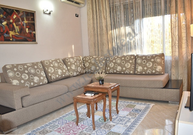 Apartment for rent in Scanderbeg Street in Tirana.
The apartment is located on the 4th floor of a b