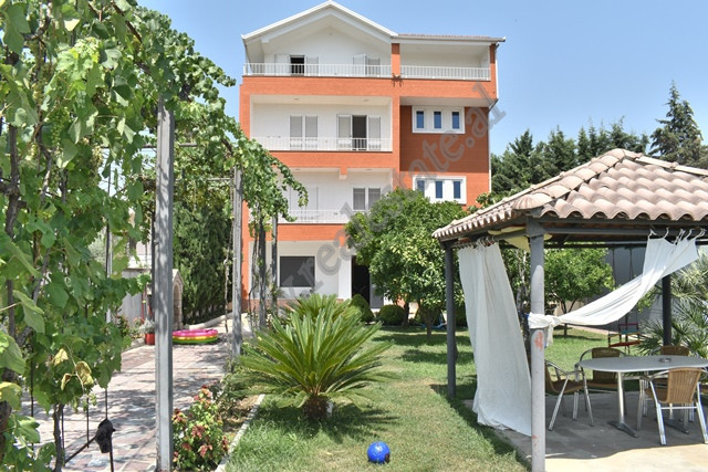 Villa for sale in Vangjel Noti street in Tirana, Albania.
It is divided into 4 floors and circled b