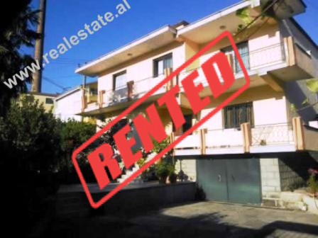 Two storey villa for rent in Tirana.

The house is located in a quiet area full of villas, far fro