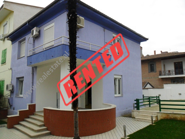 Two storey Villa for rent in Sotir Kolea Street in Tirana. The Villa has an area of about 400 sqm. T
