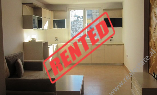 Apartment for rent in Myslym Shyri Street in Tirana.
It is situated on the 5-th floor in an old bui