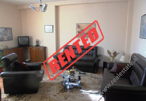 Apartment for rent in Sulejman Delvina street in Tirana.
It is situated on the 3-rd floor of a buil