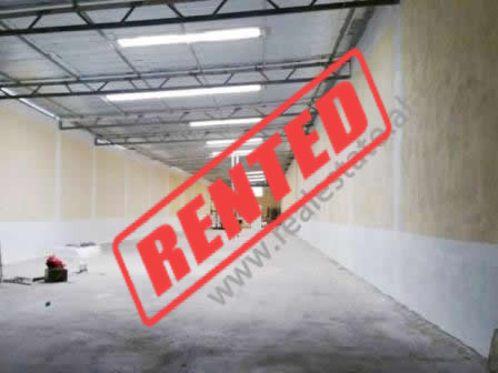 Warehouse for rent in Limuthit Street in Tirana.

It is located on the side of the main road in th