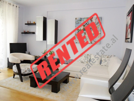 Modern apartment for rent close to Artificial Lake in Tirana.

It is located on the 4-th floor in 