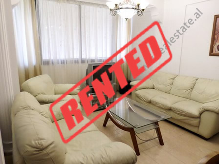 Two bedroom apartment for rent close to Kavaja Street in Tirana.

It is situated on the 9-th floor