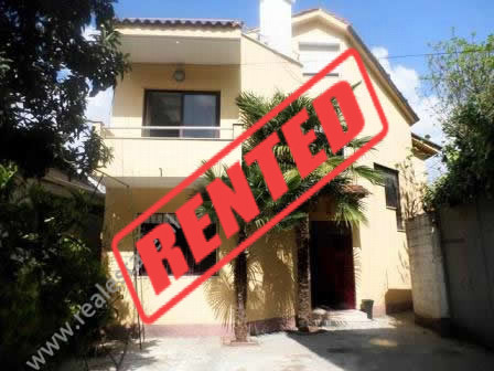 Villa for rent close to Lincoln School in Tirana.

The villa offers a total area of 330m2 where is