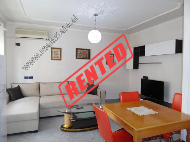 Two bedroom apartment for rent in Myslym Shyri Street in Tirana.

It is situated on the 5-th floor