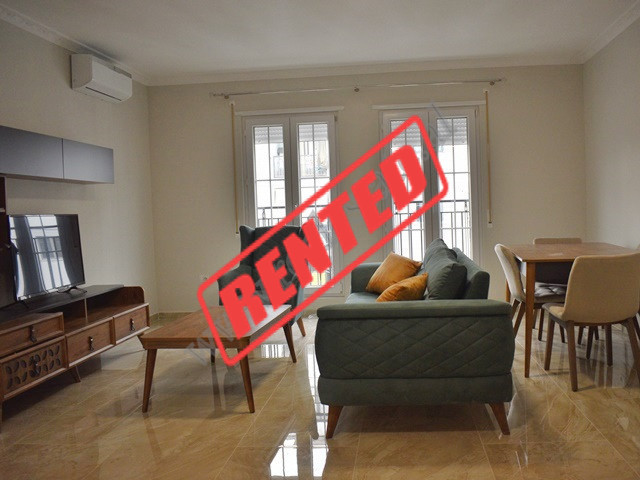 One bedroom apartment for rent close to 5 Maj street in Tirana.
It is situated on the 6th floor of 