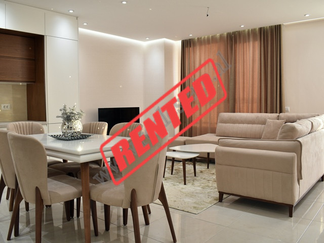 Two bedroom apartment for rent near Dritan Hoxha Street in Tirana.
It&rsquo;s situated on the eight