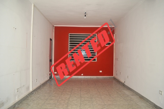 Storee for rent in Durres Street, on first floor by the main road with a staircase.
The total space