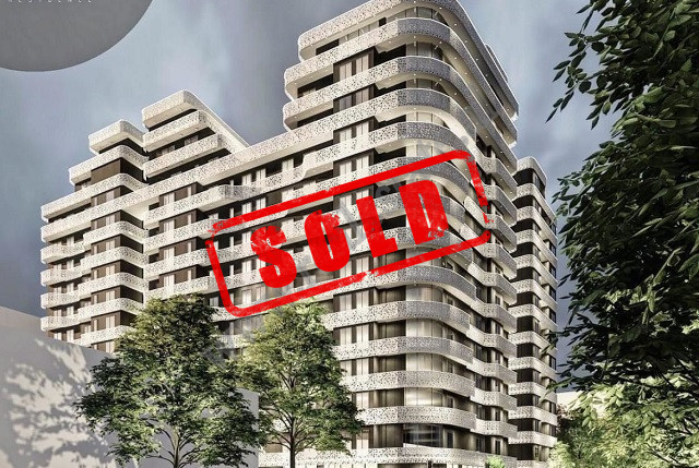 One bedroom apartment for sale at Corner Residence, in Gjergj Fishta Boulevard, in Tirana, Albania.
